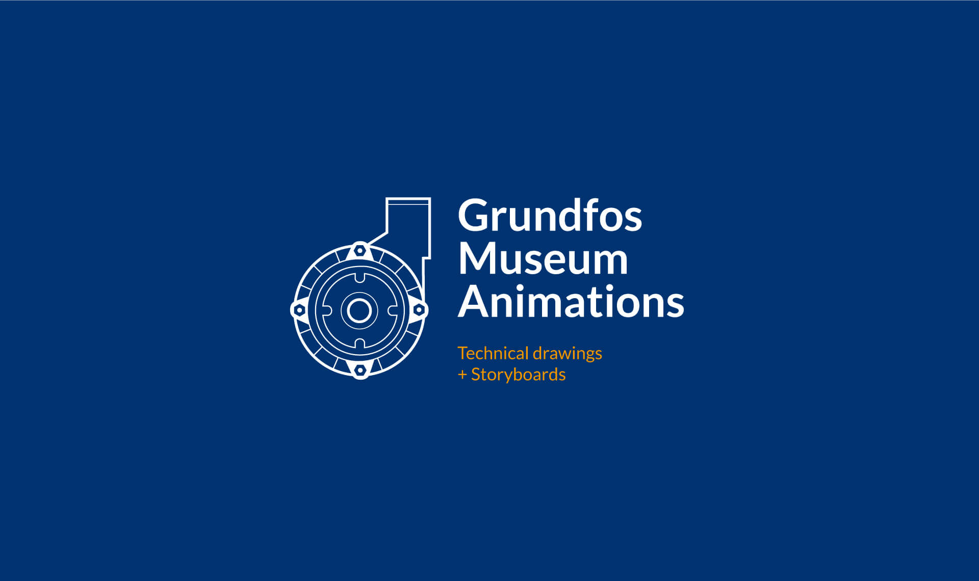 Grundfos – Technical drawings + Storyboards